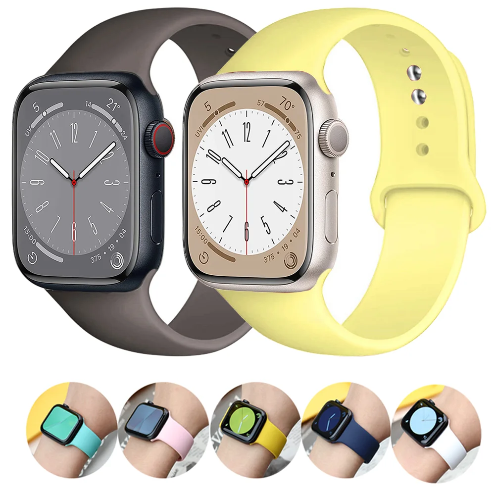 Bracelet sport silicone pour Apple Watch – Test et Avis
