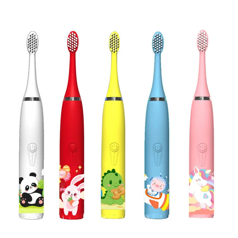 « Bro. électrique son. enfants, étanche IPX7, têtes de rechange, brosse cartoon colorée automat. enf. » – Test et Avis