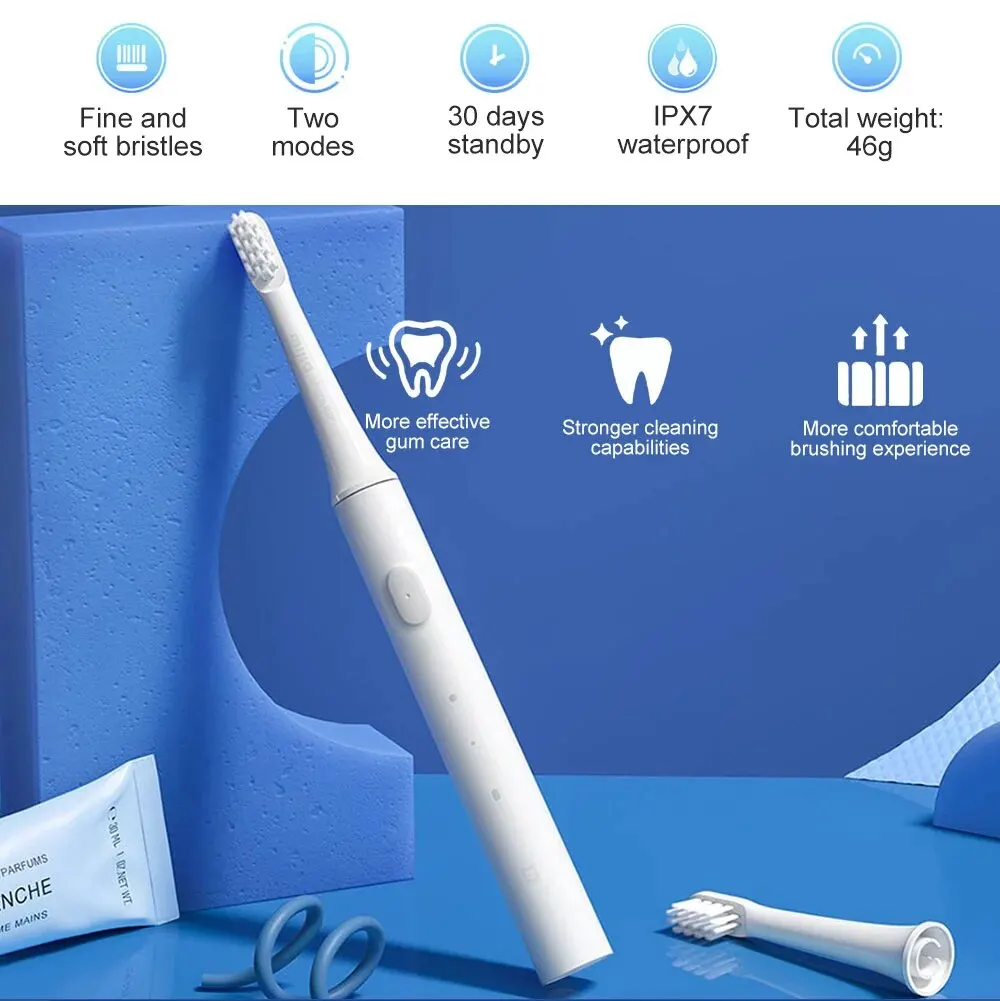 XIAOMI-Brosse à dents électrique sonique Mi