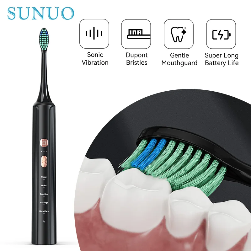 Brosse à dents électrique sonique T8 – Test et Avis