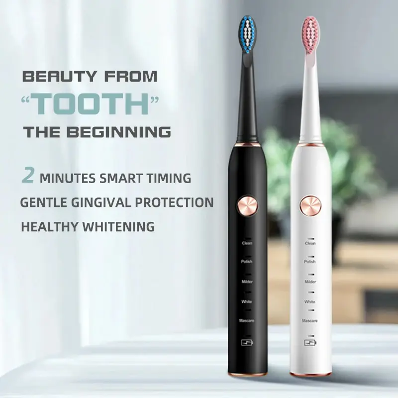 Brosse à dents électrique sonique pour homme et femme – Test et Avis