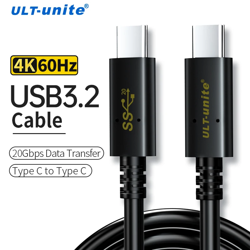 « Câble USB 3.2 Gen 2 Type C à C, 20Gbps » – Test et Avis