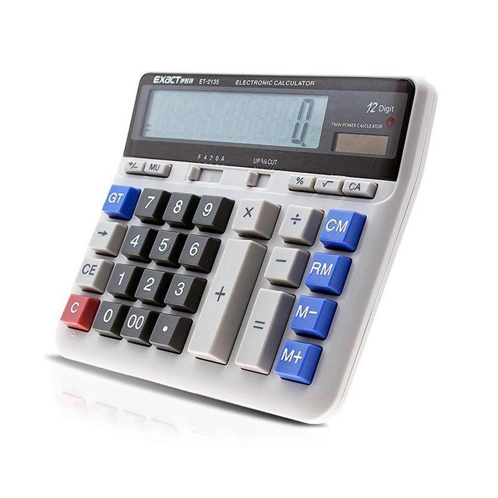 Calculatrice électronique solaire et batterie, bouton multifonction affaires désactivées. – Test et Avis