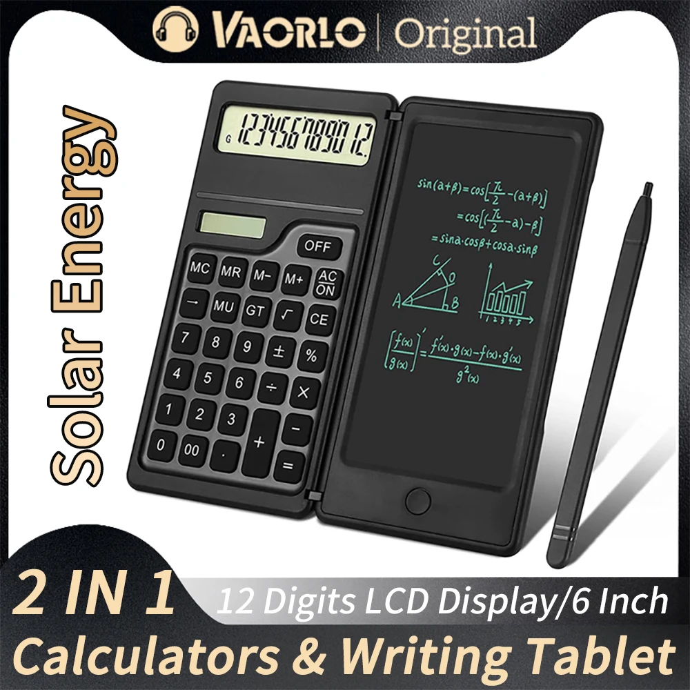 Calculatrice solaire pliable 2 en 1 – Test et Avis