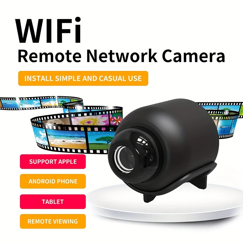 Caméra IP WiFi HD 1080p avec détection de mouvement et vision nocturne – Test et Avis