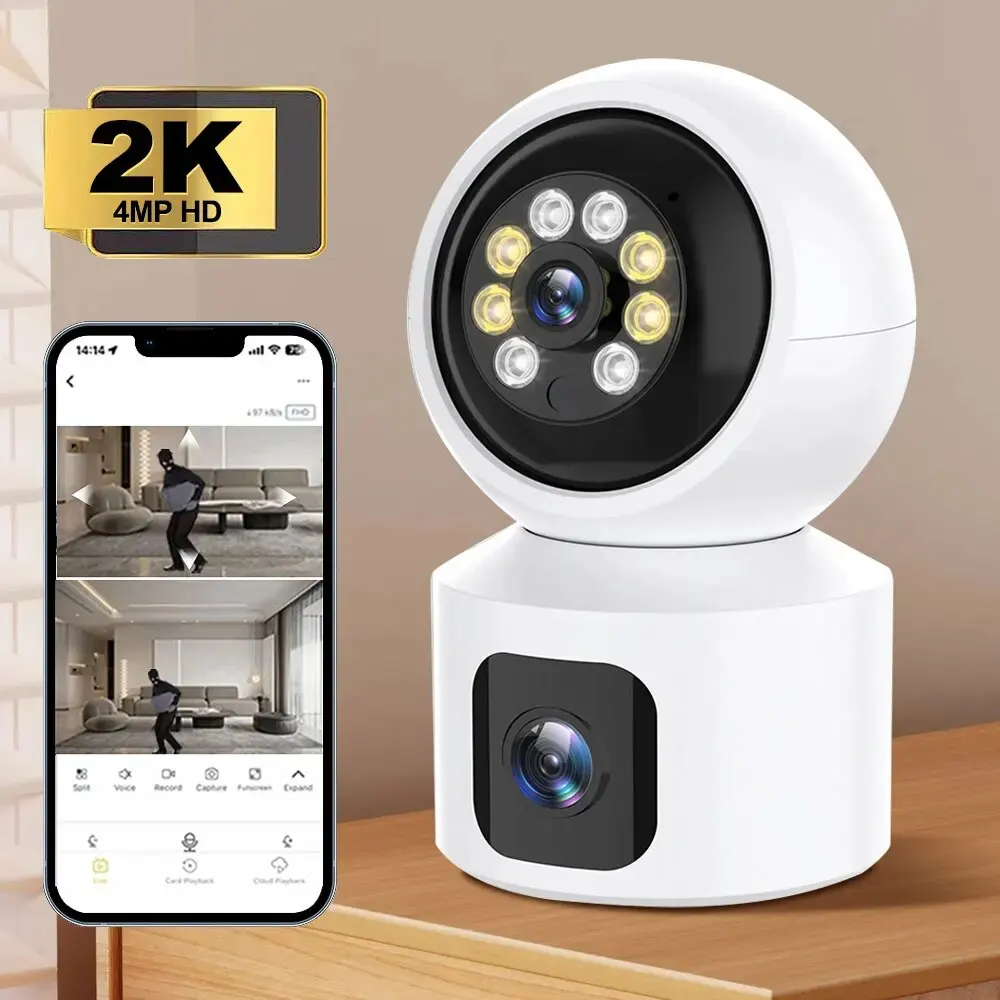Caméra PTZ IP WiFi HD 4MP/2K – Test et Avis