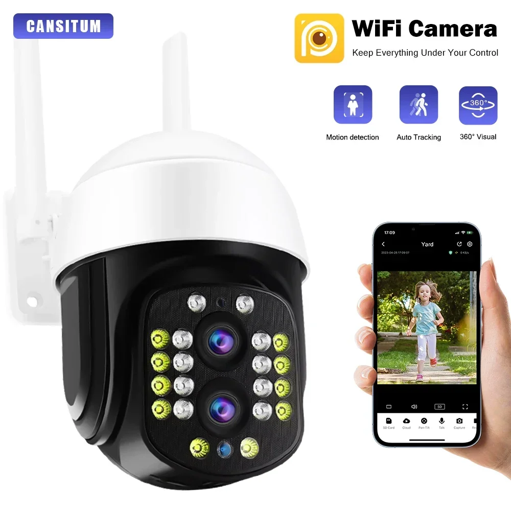 Caméra PTZ WiFi 4MP avec Zoom 10X – Test et Avis