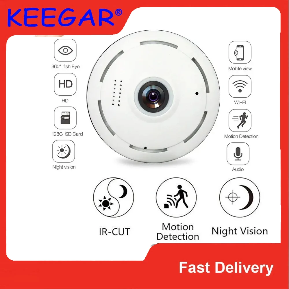 « Caméra Wi-Fi de surveillance Fisheye Guardian » – Test et Avis