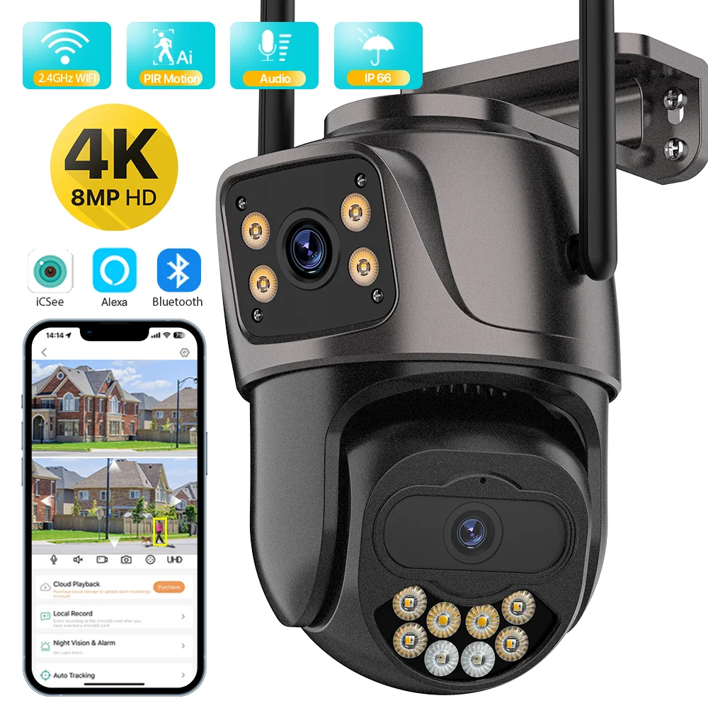Caméra WiFi HD 8MP/4K pour touristes – Test et Avis