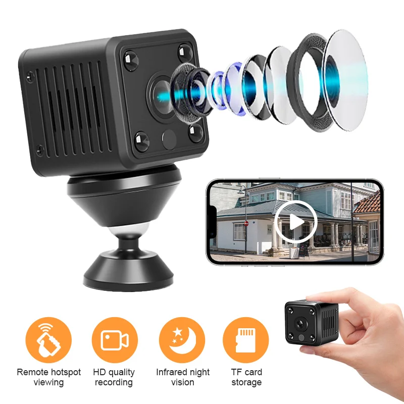 Caméra de surveillance Wi-Fi avec enregistrement – Test et Avis
