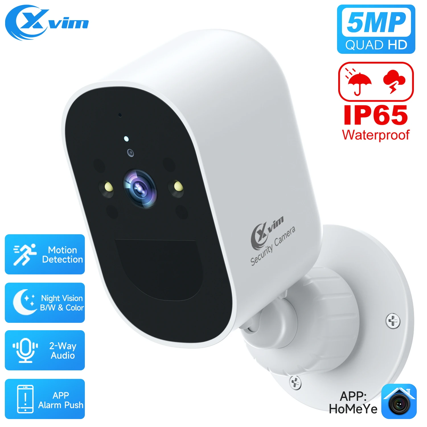 Caméra de surveillance WiFi HD avec vision nocturne – Test et Avis