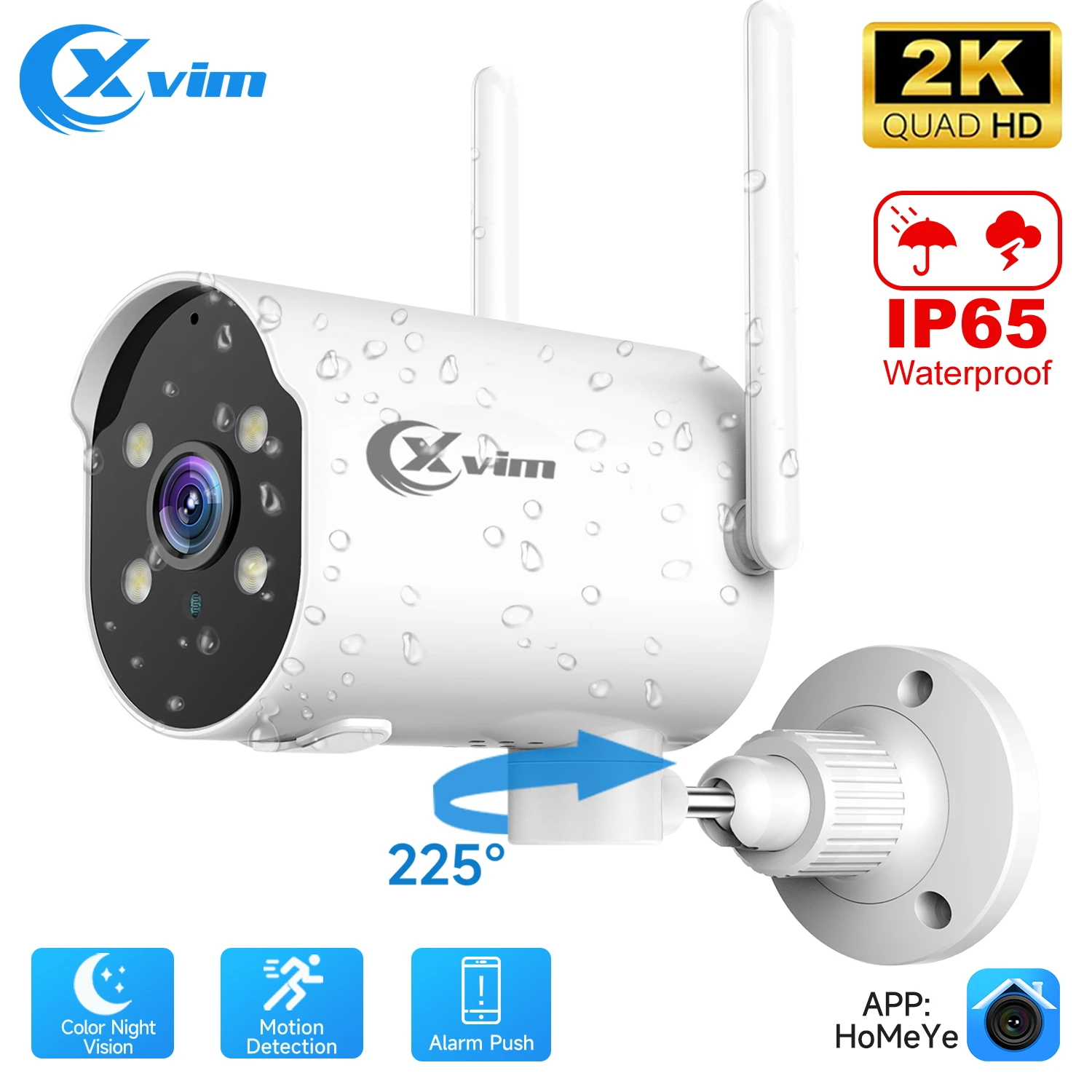 Caméra de surveillance extérieure PTZ IP – Test et Avis