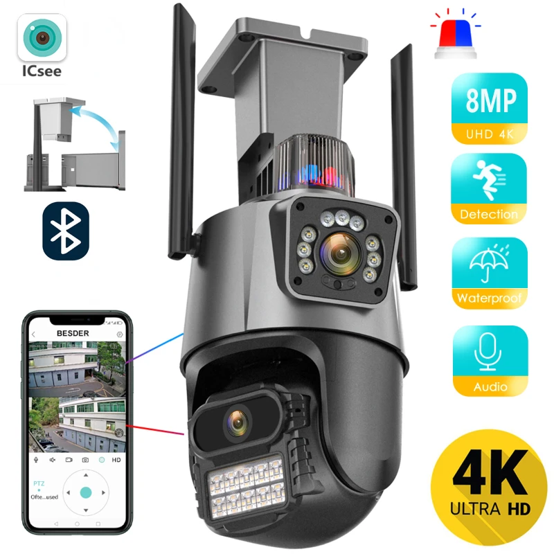 Caméra de surveillance extérieure sans fil. – Test et Avis