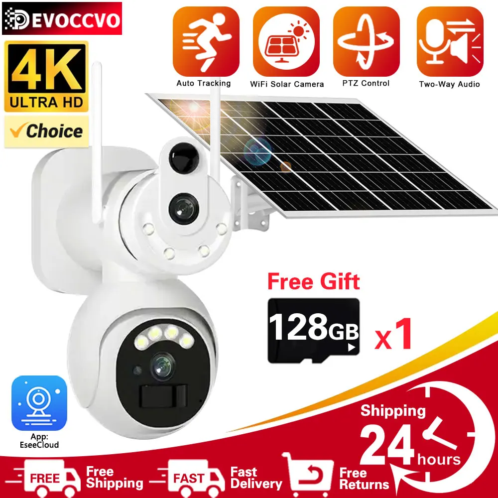 Caméra de vidéosurveillance solaire avec suivi automatique – Test et Avis