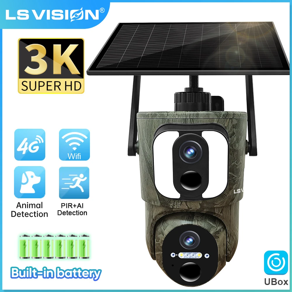 Caméra solaire 4G avec suivi automatique – Test et Avis
