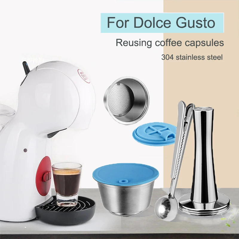 Capsules réutilisables Dolce Gusto, acier inoxydable – Test et Avis
