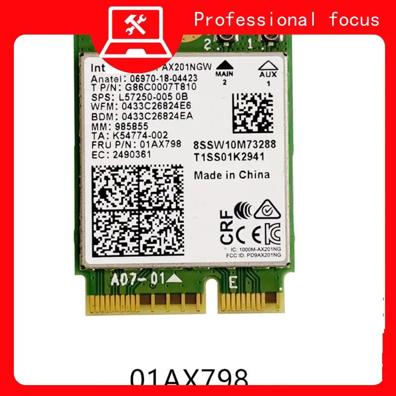 Carte Intel AX201NGW Bluetooth 5.0 Wifi – Test et Avis