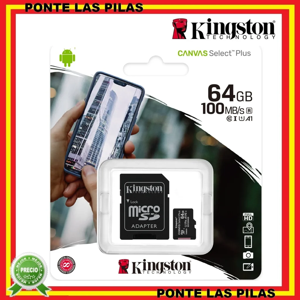 Carte Micro SD Kingston Canvas Plus – Test et Avis
