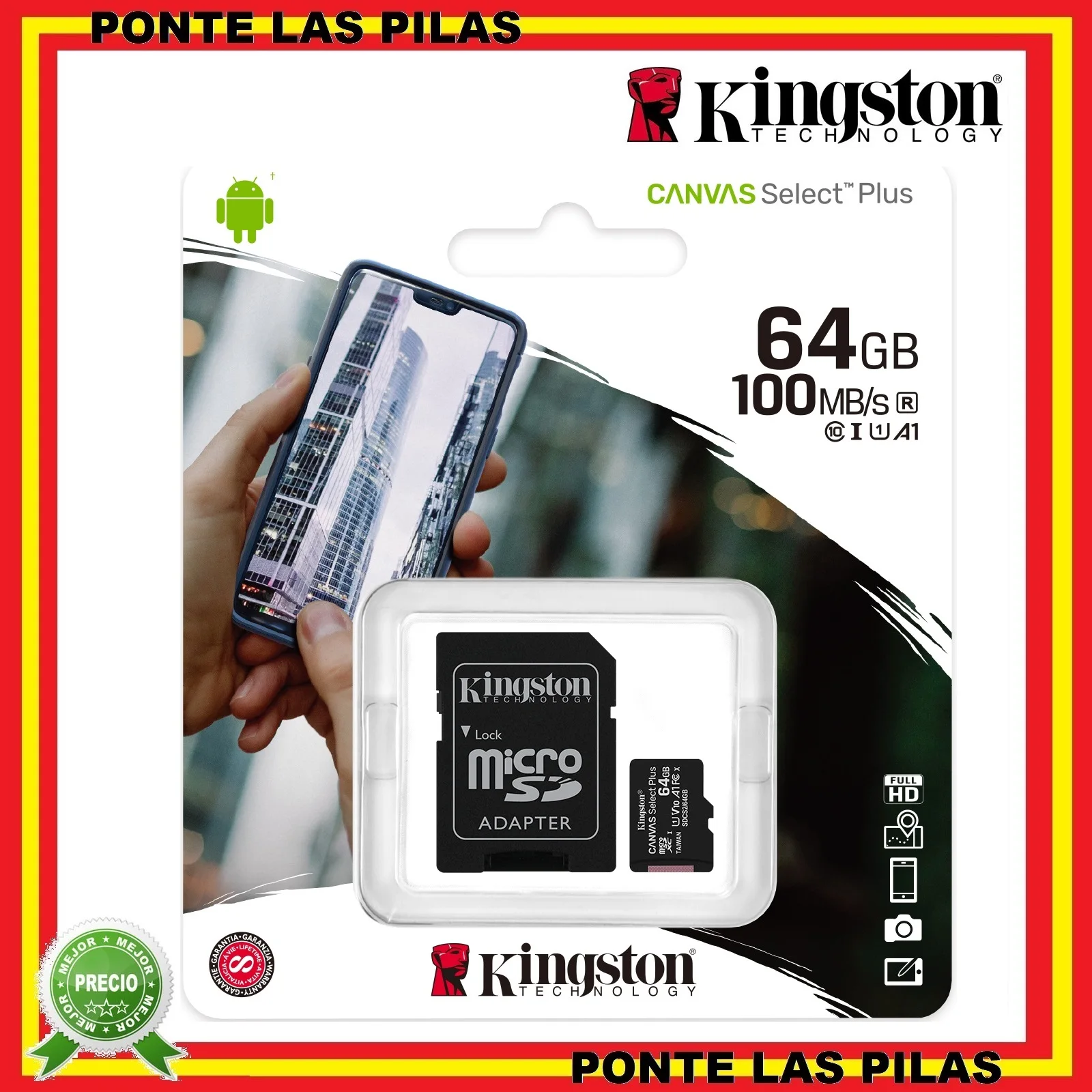 Carte Micro SD Kingston Canvas Plus – Test et Avis