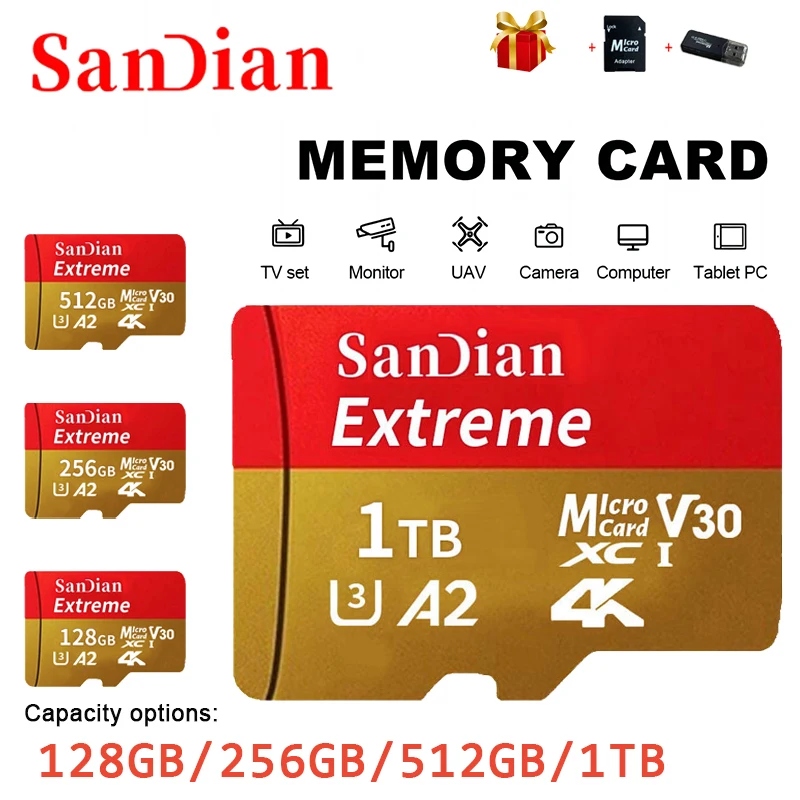 Carte mémoire Micro Flash SD grande capacité – Test et Avis