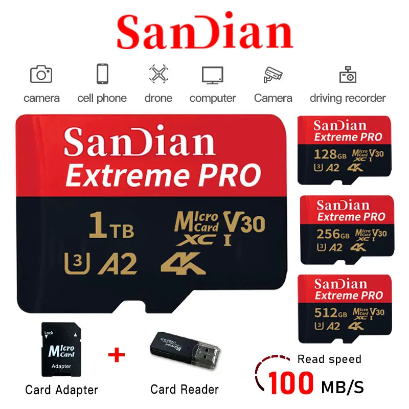 Carte mémoire Mini SD 1 To. – Test et Avis