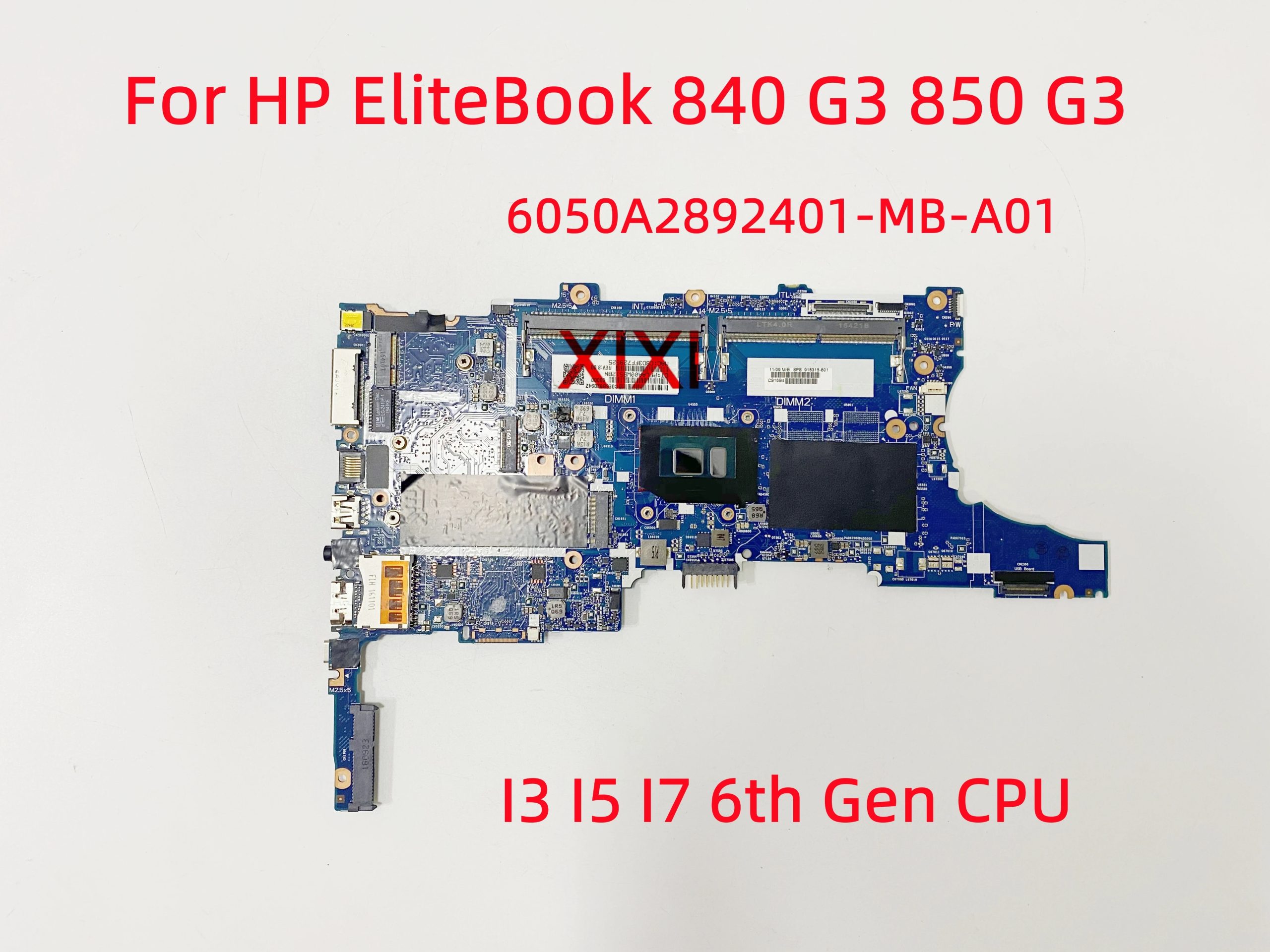 Carte mère HP ElitePle, 6050A289Kamp1-MB-A01, G3 840 G3, processeur i3, i5, i7, 6e gén. Isabel, UMA 850-918315, testée (601) – Test et Avis