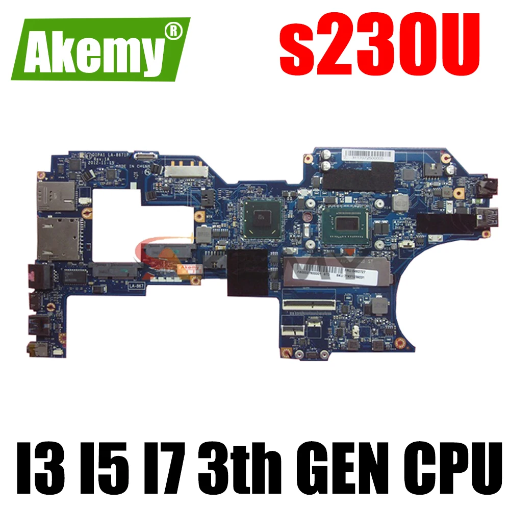 « Carte mère Lenovo Thinkpad s230U, processeur I3/I5/I7 » – Test et Avis