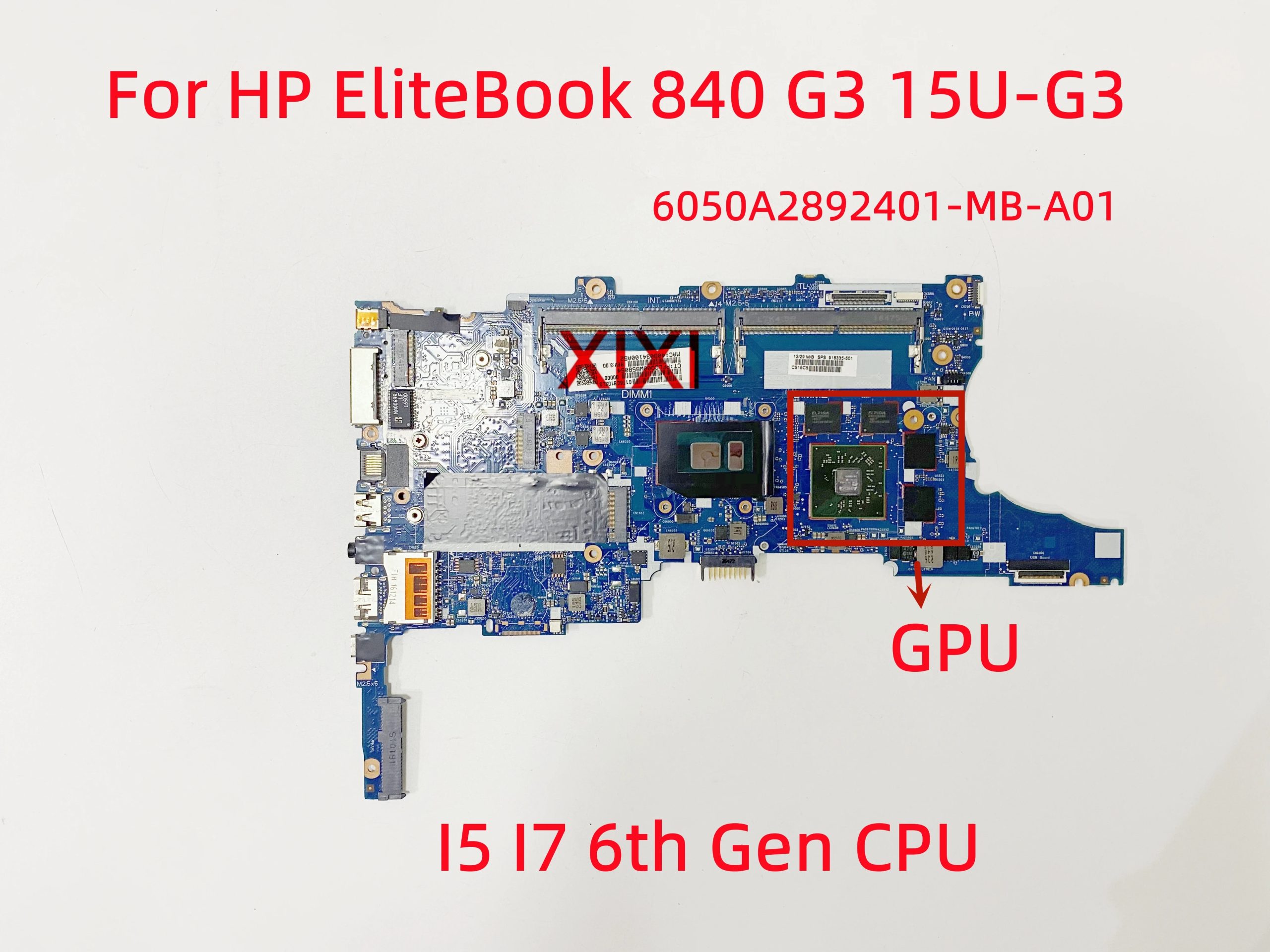 Carte mère pour HP EliteBook 840 G3 15U-G3 – Test et Avis