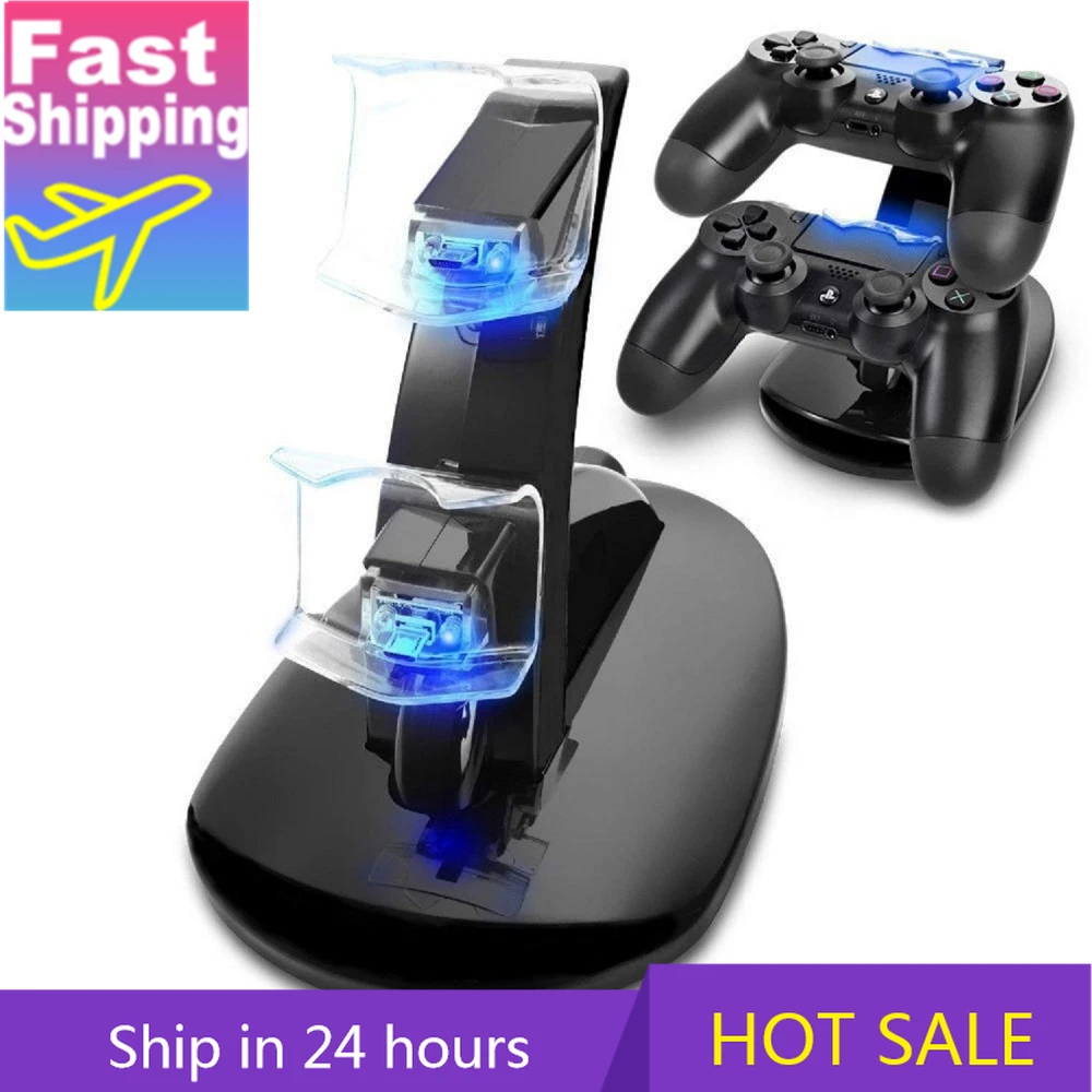 « Chargeur USB pour manettes PS4 avec LED » – Test et Avis
