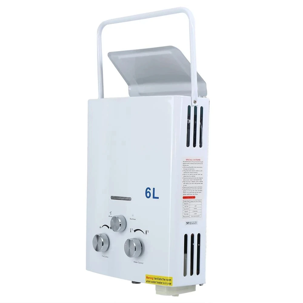 Chauffe-eau gaz propane sans réservoir 6L – Test et Avis