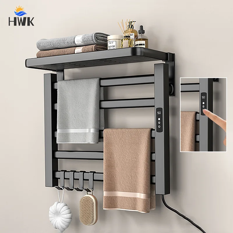 Chauffe-serviettes mural thermostatique T1 avec minuterie – Test et Avis