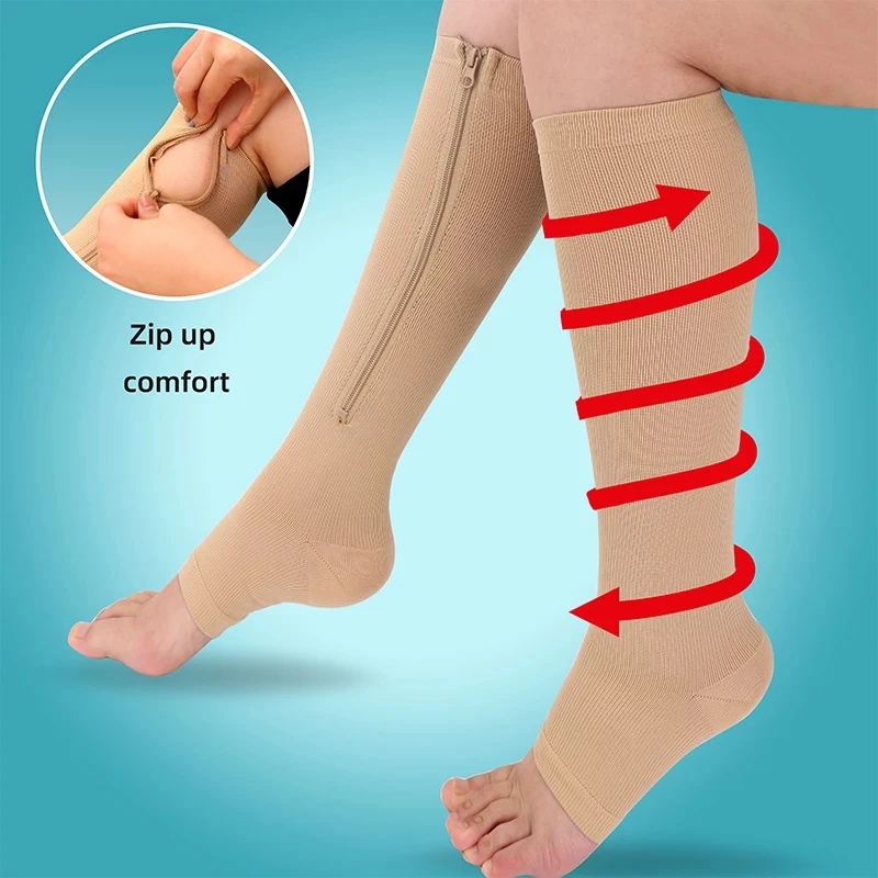 Chaussettes de compression pour jambes minces. – Test et Avis