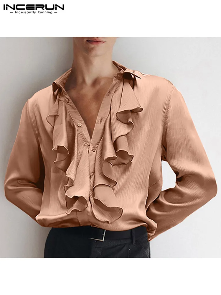 Chemise à volants pour hommes, style américain – Test et Avis