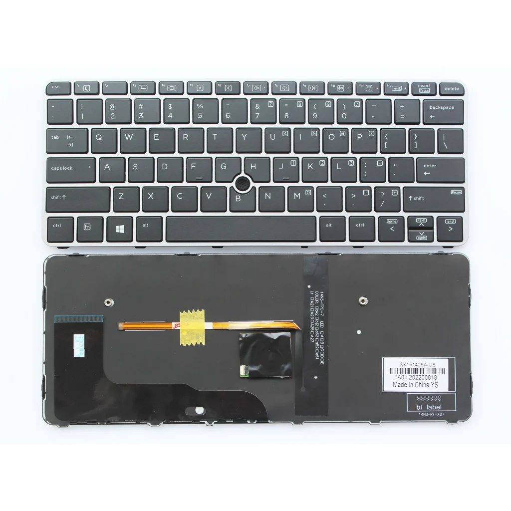 « Clavier rétro-éclairé argenté avec Track Stick » – Test et Avis