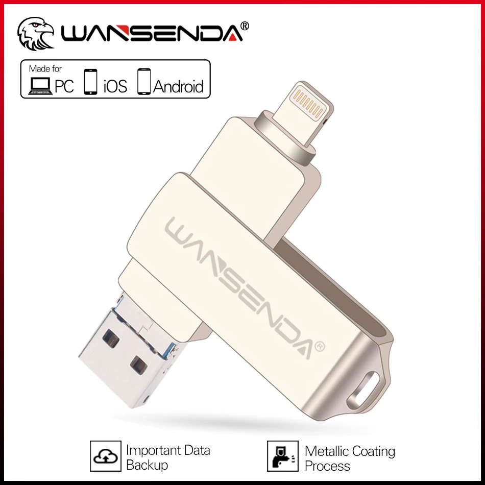 « Clé USB métallique pour iPhone avec différentes capacités » – Test et Avis