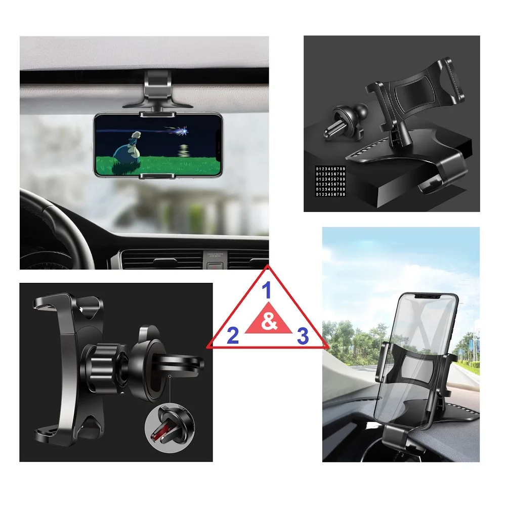 « Clip de tableau de bord/visière et Clip de calandre AC pour Infinix Hot 6 (2018) » – Accessoires multifonctionnels pour voiture Infinix Hot 6 (2018) – Test et Avis