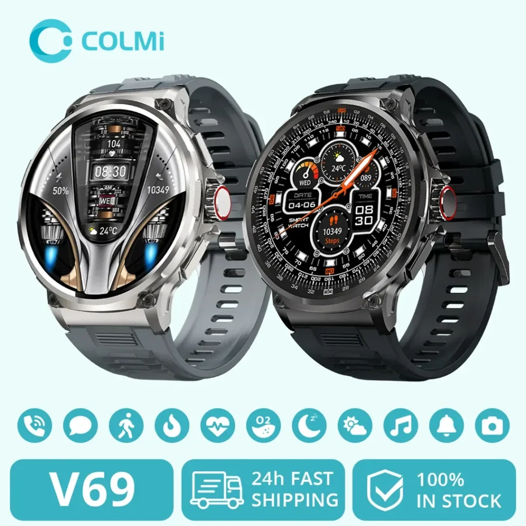 « Colmi V69 : Montre connectée avec écran HD et Bluetooth » – Test et Avis