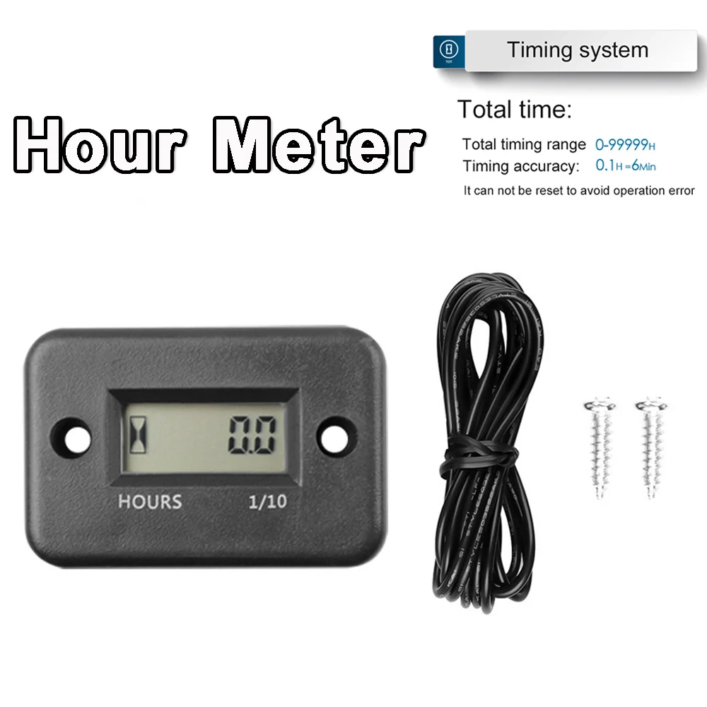 « Compteur horaire numérique inductif étanche avec écran LCD » – Test et Avis