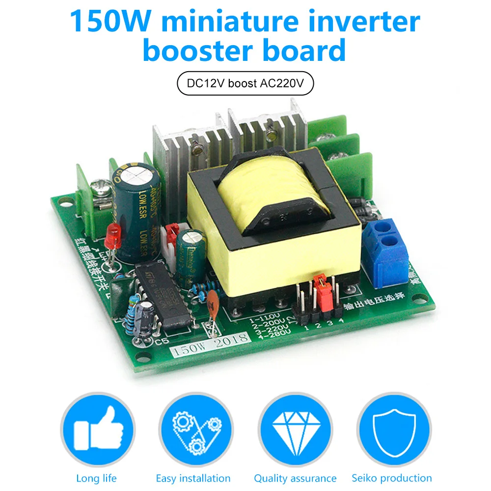 Convertisseur Booster DC-AC 150W 12V-220V – Test et Avis