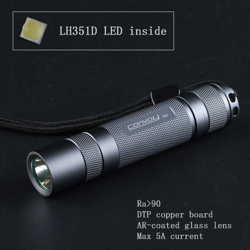 Convoy ltPlus-Lampe de poche à LED. – Test et Avis