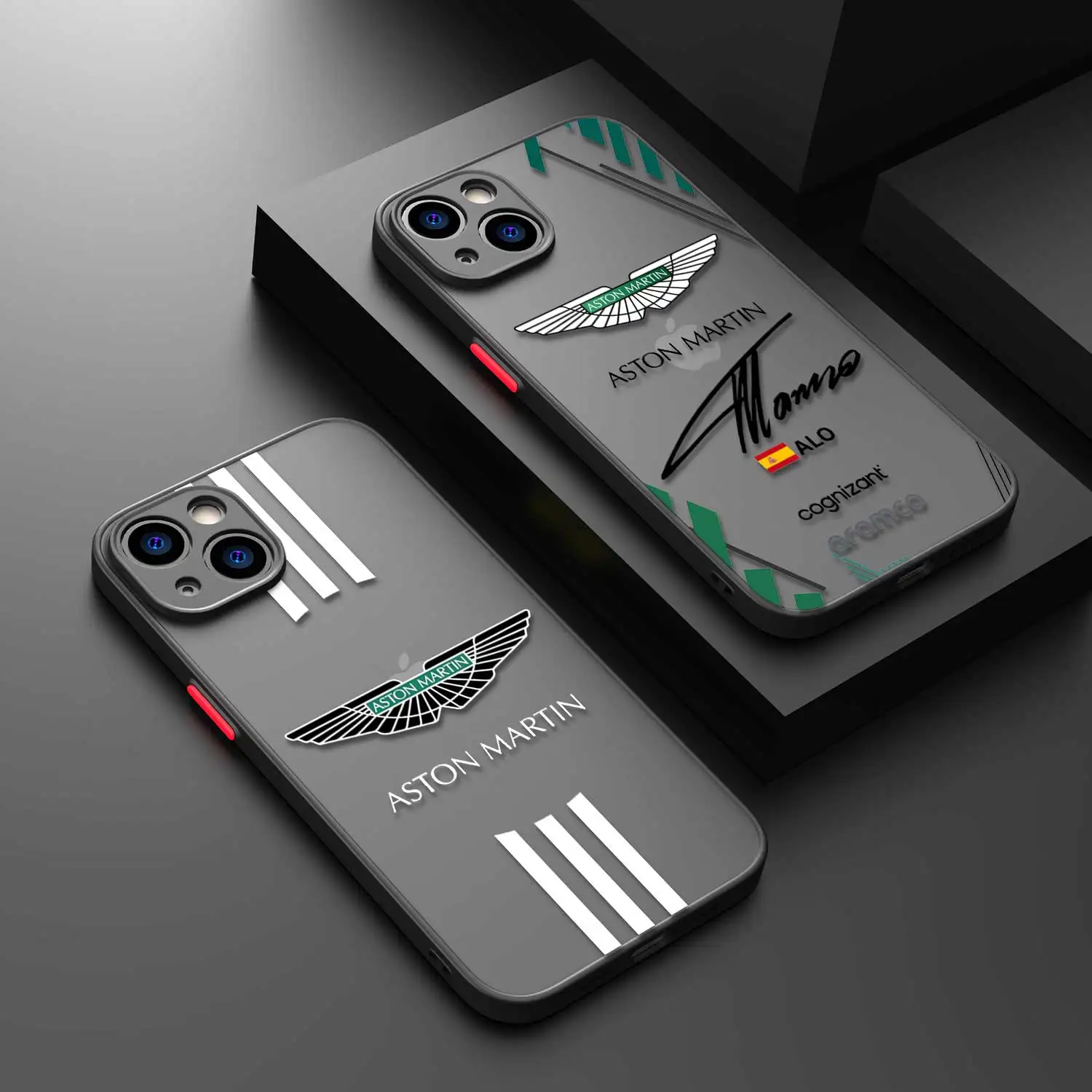 Coque en silicone Aston-Martin pour iPhone: large choix de modèles compatibles – Test et Avis