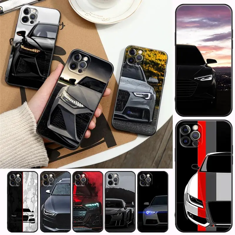 « Coque noire Audi pour différents modèles d’iPhone » – Test et Avis