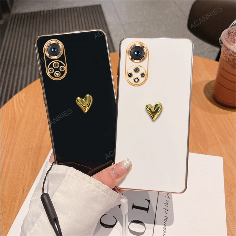 « Coque souple en silicone plaqué or 3D pour Huawei » – Test et Avis