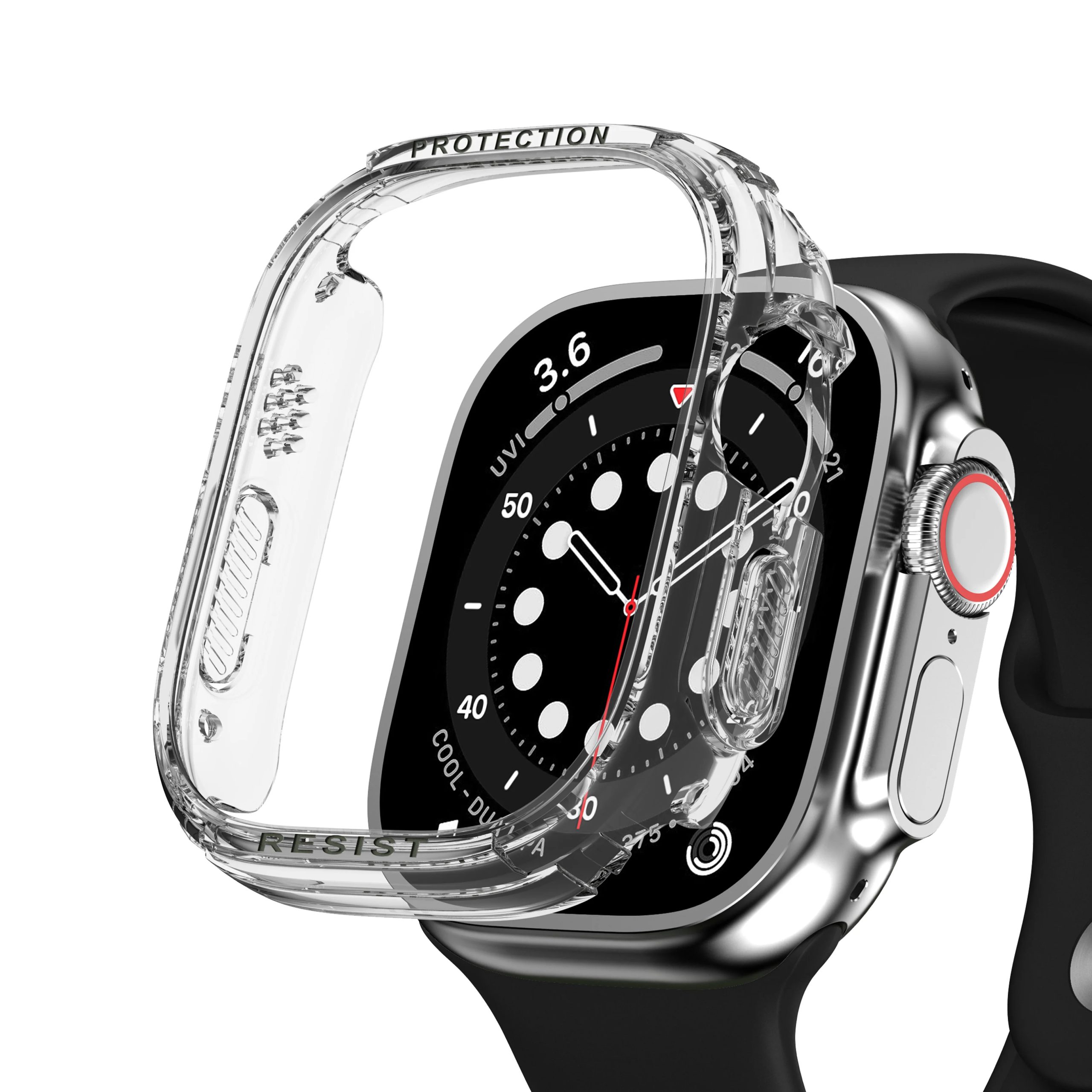 « Coque transparente pour toutes les Apple Watch » – Test et Avis