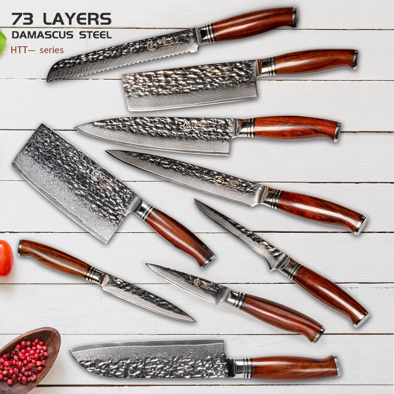« Couteau chef japonais en acier Damas » – Test et Avis