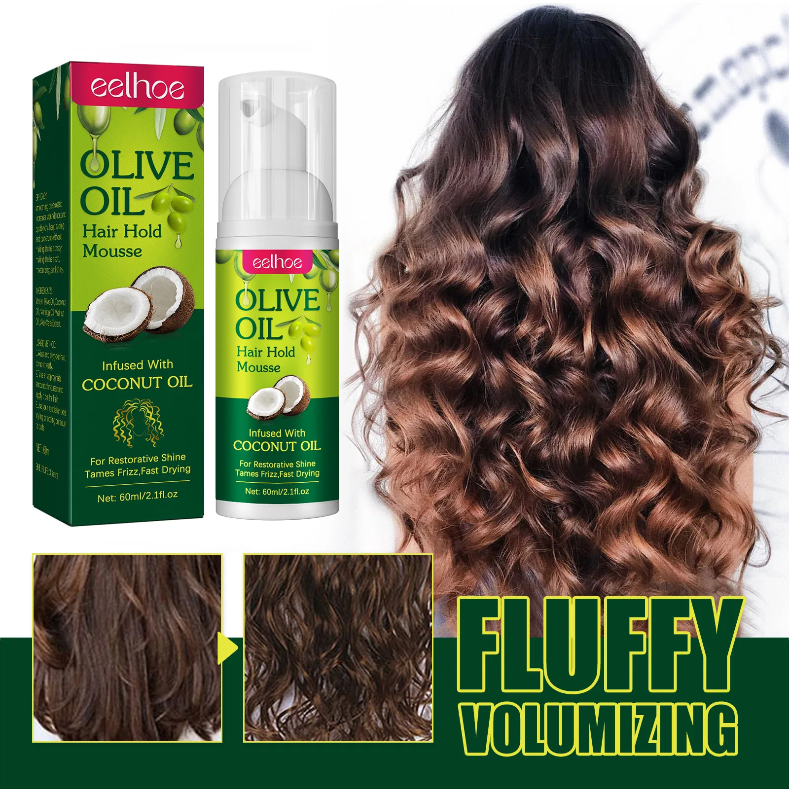Crème coiffante boucles à l’huile d’olive – Test et Avis