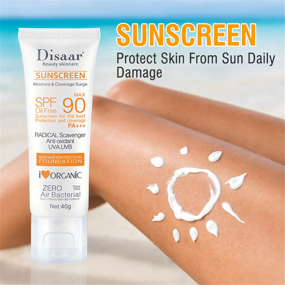 Crème solaire SPF 90 pour visage, protection peau – Test et Avis