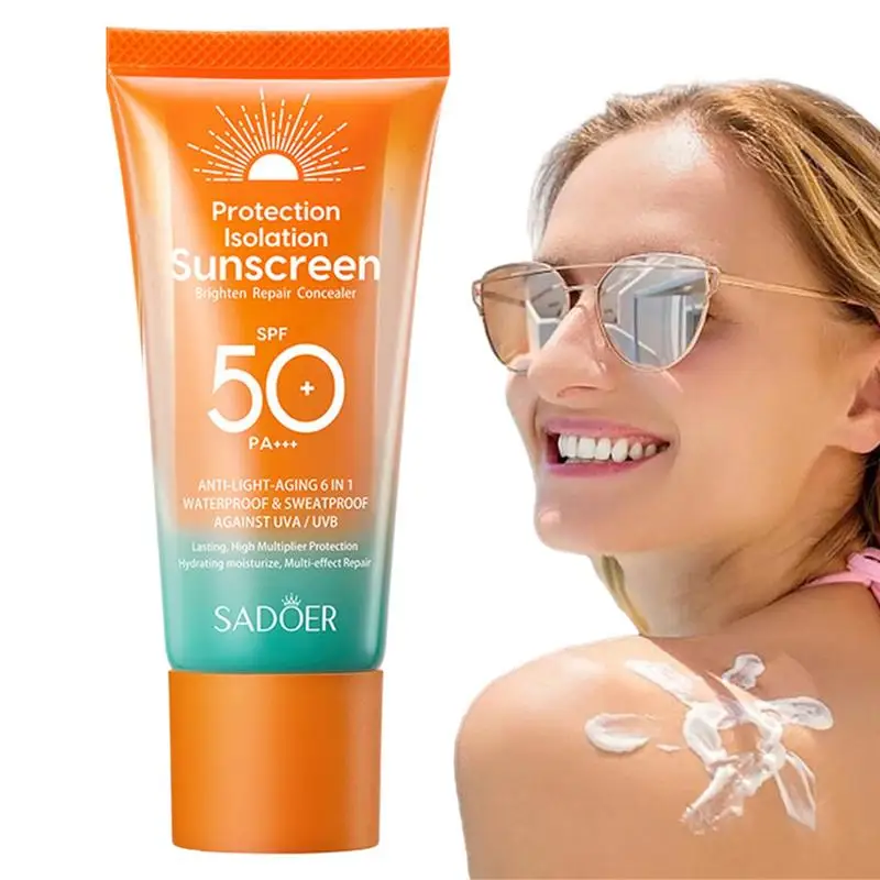 « Crème solaire visage SPF 50+ » – Test et Avis