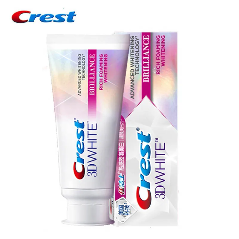 Crest-Dentifrice blanchissant 3D: Élimine taches dents, technologie avancée – Test et Avis