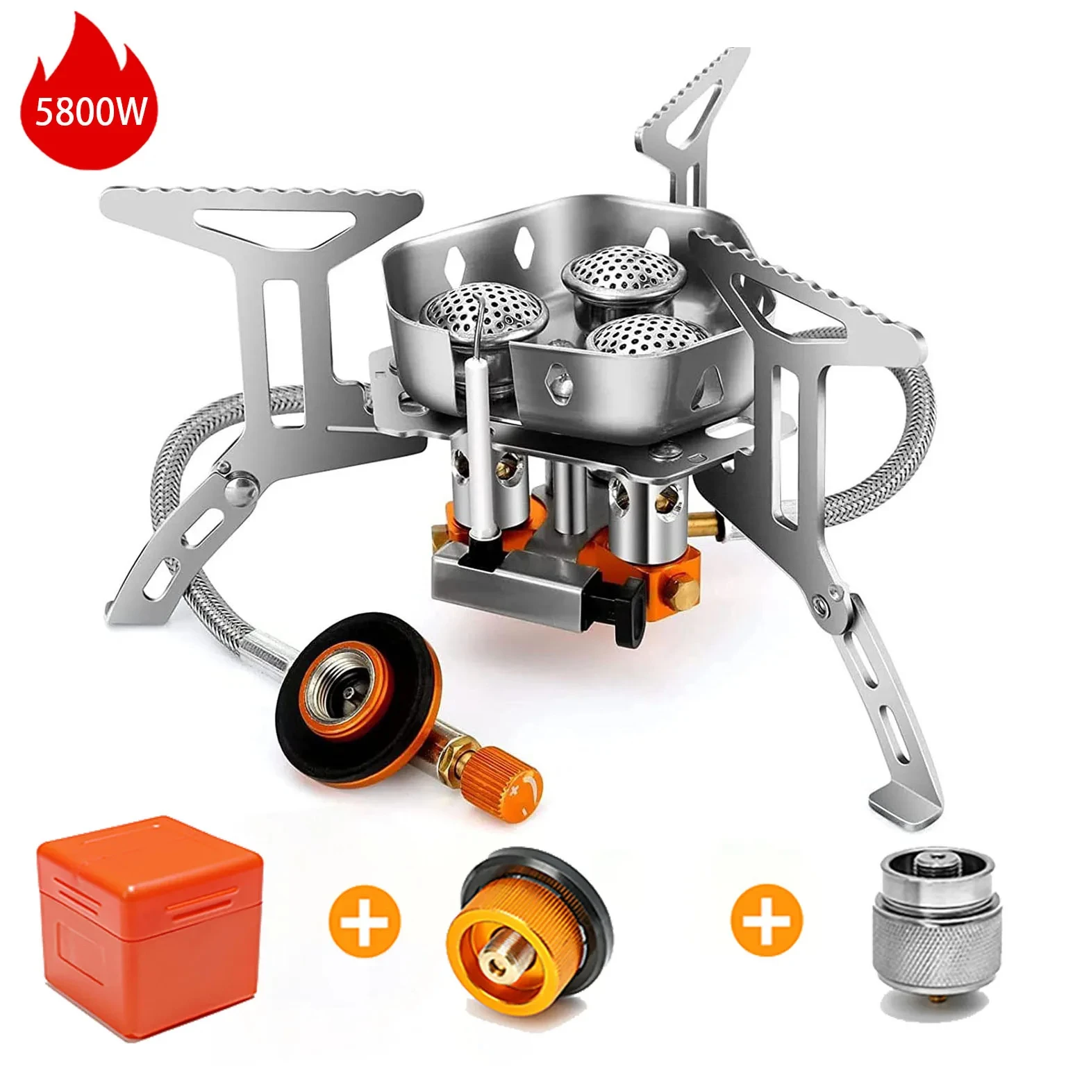 Cuisinière pliante portable 5800W pour camping. – Test et Avis